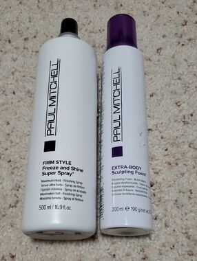 Paul Mitchell Firm Style Freeze and Sculpting Foam